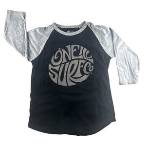 O’Neill Surf Co. - 3/4 Sleeve- Black‎ and gray- Medium modern fit